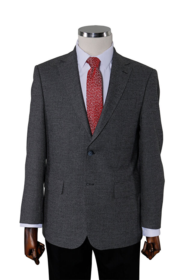 Regular Fit Desenli Kışlık Ceket 4 Drop - 1