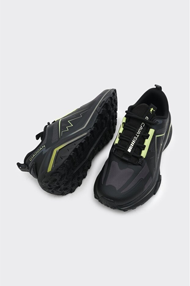 Yüksek Taban Bağcıklı Erkek Sneaker - 5