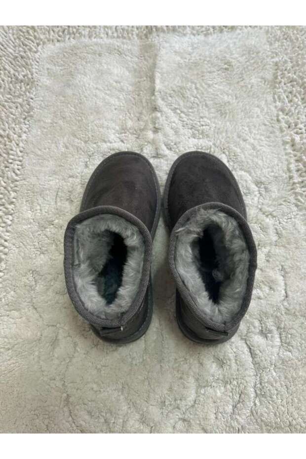 Kışlık | Classıc Bilekte Kadın Bot | Ortopedik Taban - 5