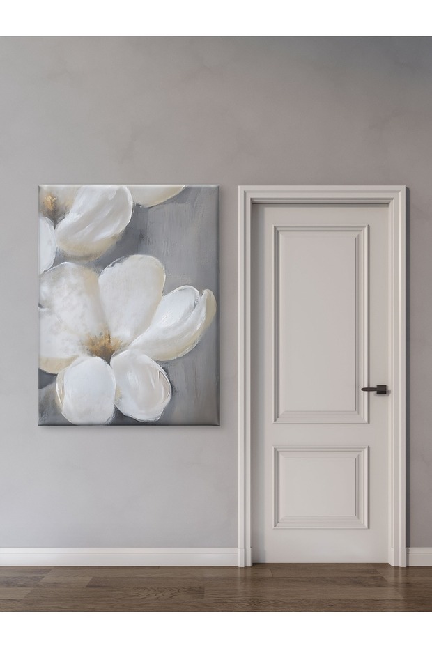 ÇİÇEK BASKI KANVAS TABLO - 3