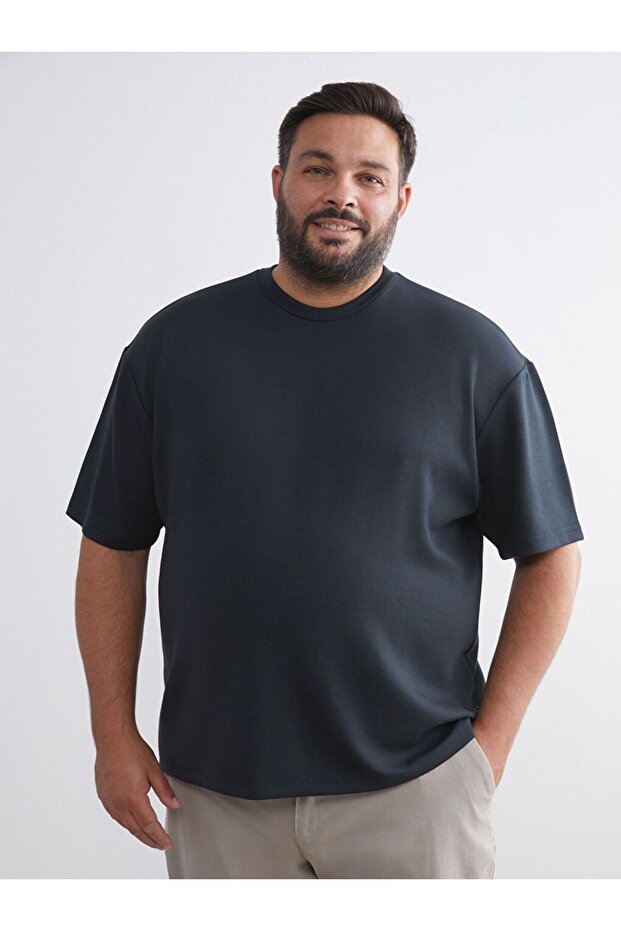 Plus Size Basic Men's T-Shirt