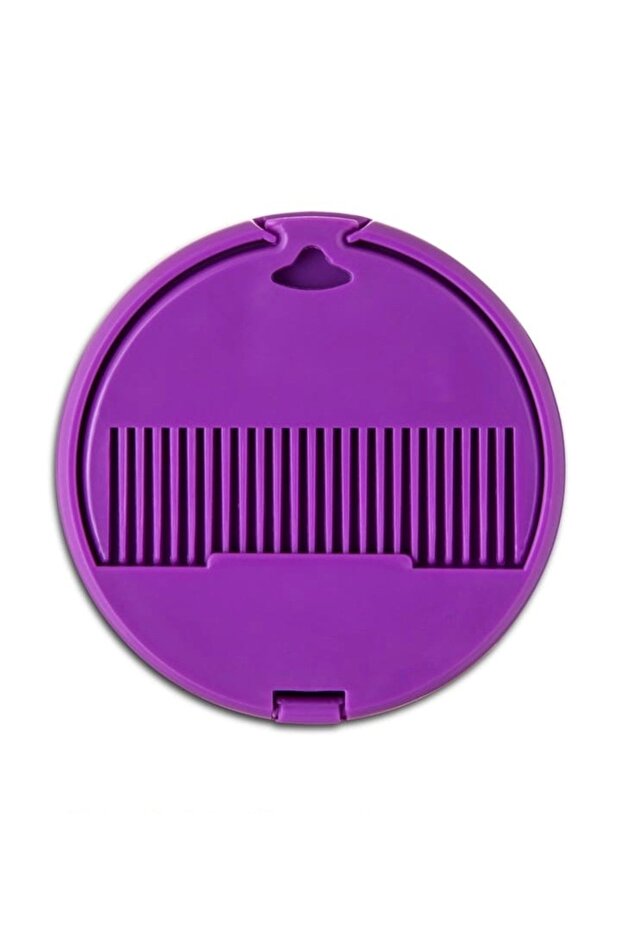 Taraklı Cep Aynası - Mor - 2