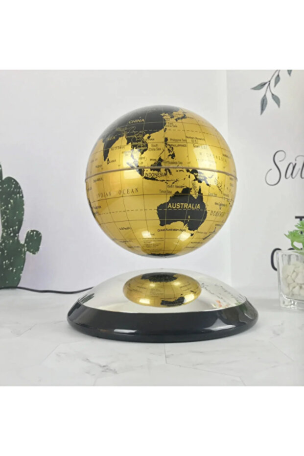 كرة أرضية عائمة بقاعدة من النيكل - 1