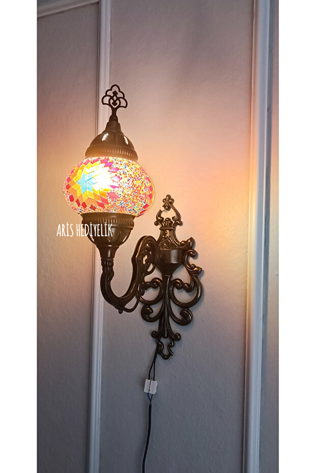 El Yapımı Otantik Mozaik Duvar Apliği - 3