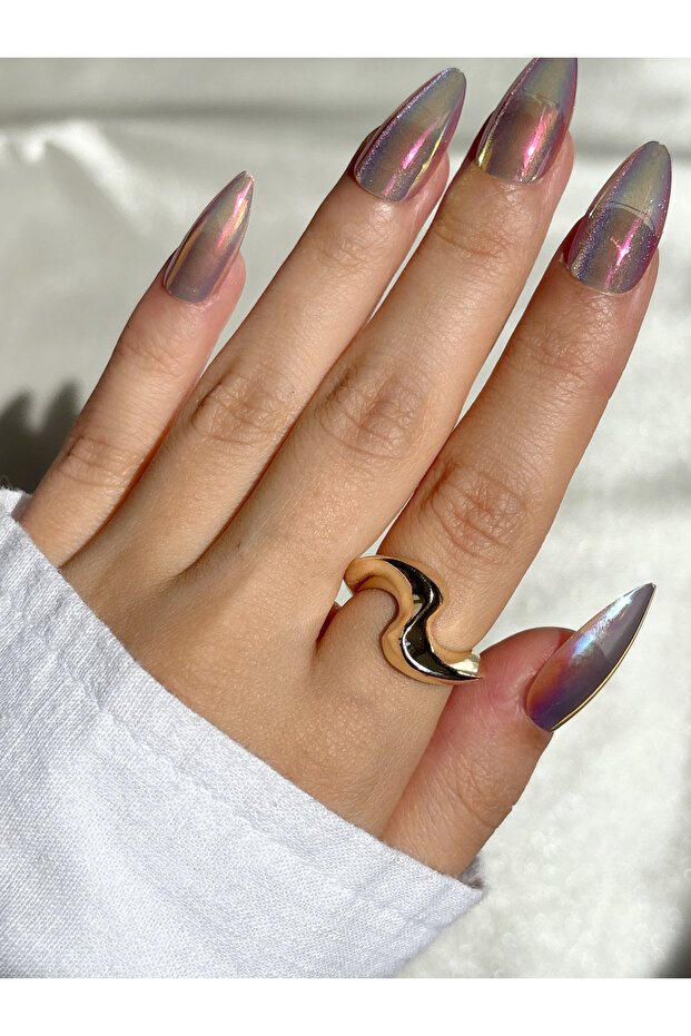 Women's Gold Color Design Ring