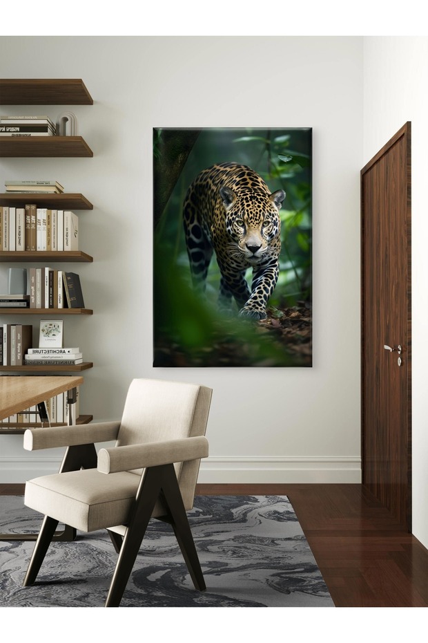 LEOPAR BASKI KANVAS TABLO - 2