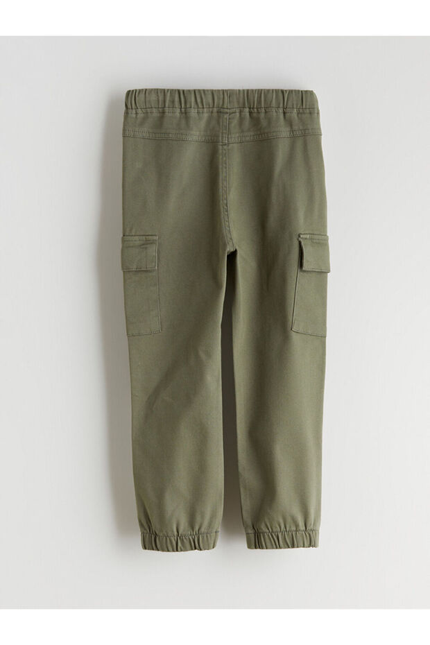 Sparkling Choices from Shining Store |   Elastic Waist Boys Cargo Pants - 3