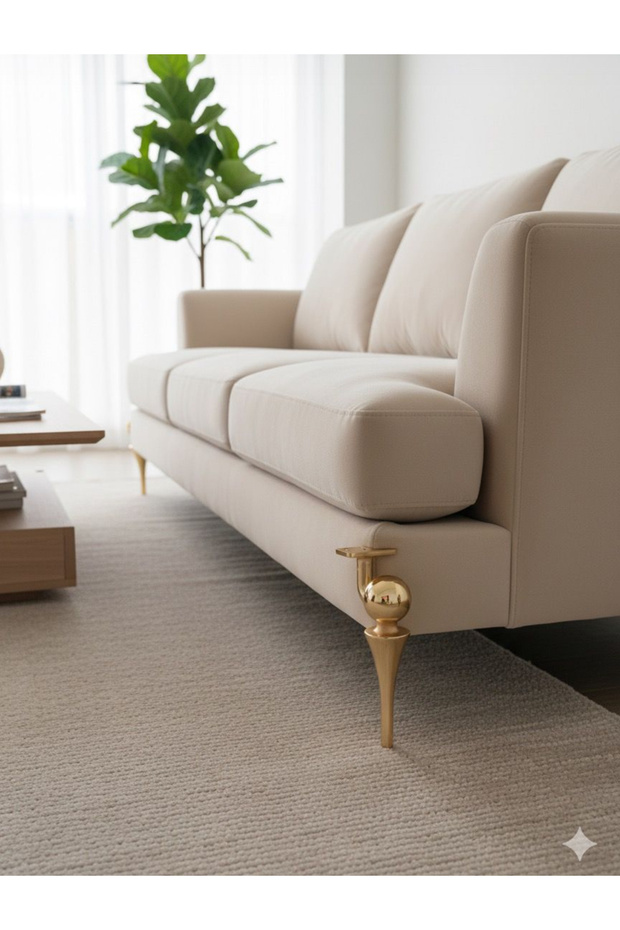 16cm Mobilya Ayağı GOLD - 1