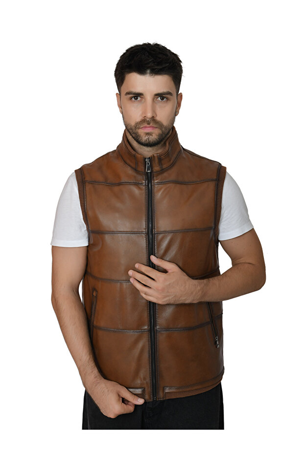 سترة جلدية للرجال 2507 - 1