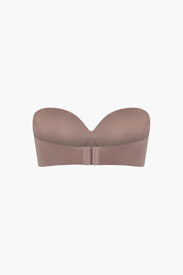 Laser Cut Basic Underwireless Supported Strapless Bra - Ultifit - 5