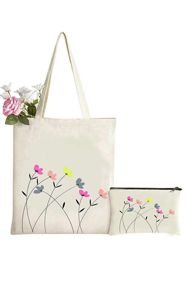 Cloth Bag - Pen Holder Set, Set of 2