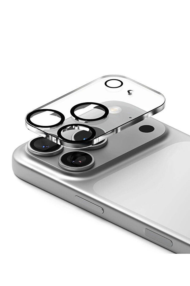 Crystal Clear 9H Anti-Break Glass Camera Unit and Lens Protector Compatible with iPhone 17 Pro Max