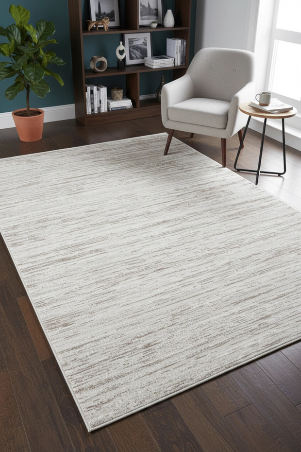 FİONA BEJ POLIP -ÇÖKME POLYESTER HALI. - 1