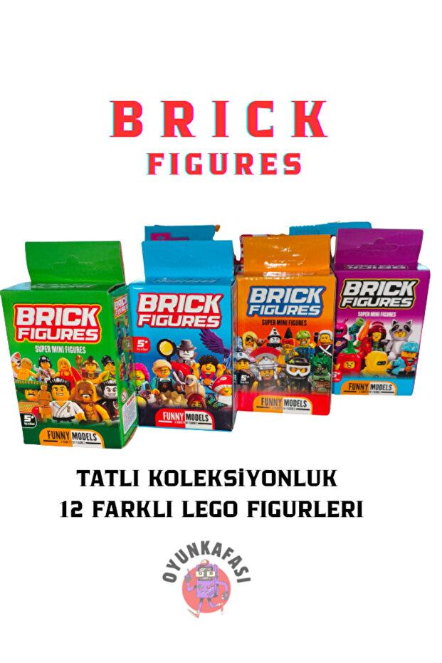 BRİCKS FİGURES SEVİMLİ KARAKTERLER - 2