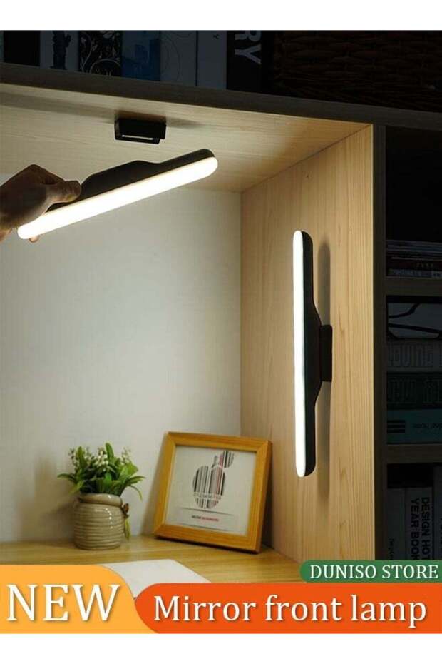 Rechargeable LED Closet Light - Magnetic Suction Reading Learning Lamp, Wireless Light for Kitchen,