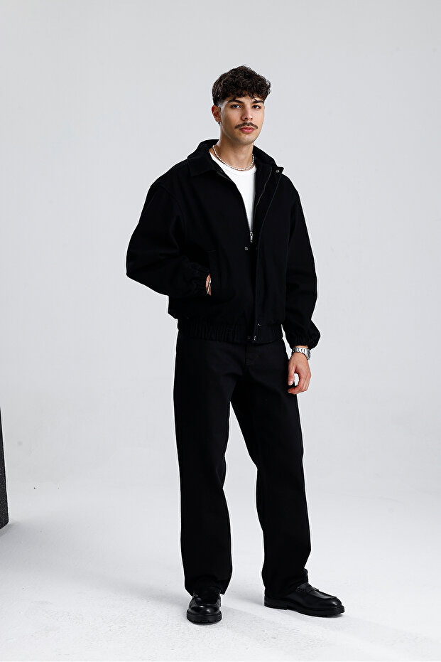 Basic Oversize Kot Ceket - 6