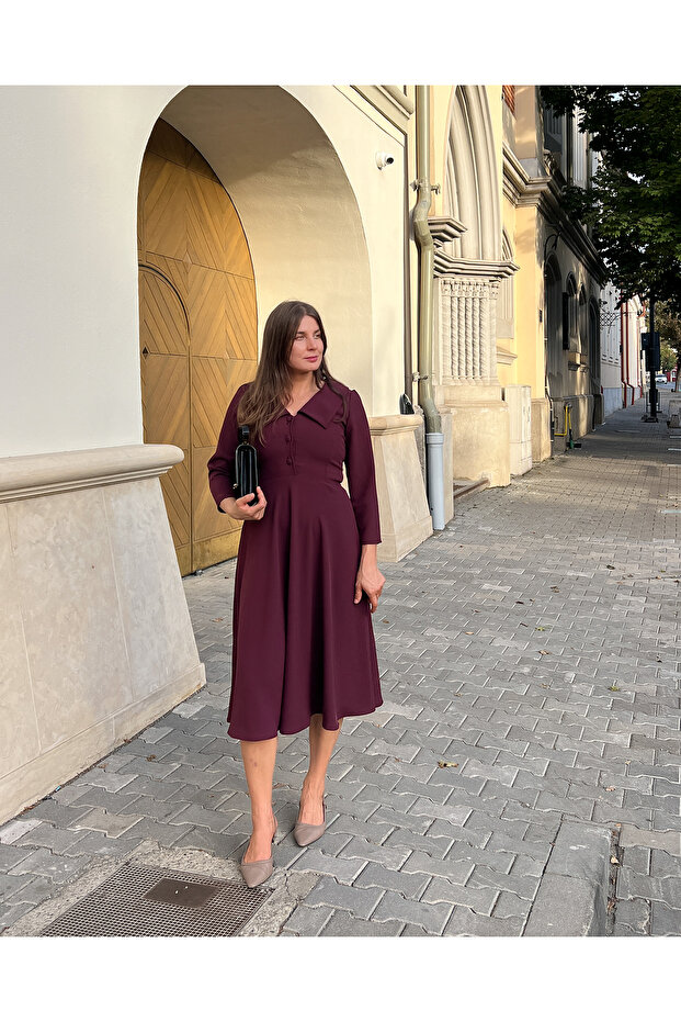 rochie Whisper Cherry - 4