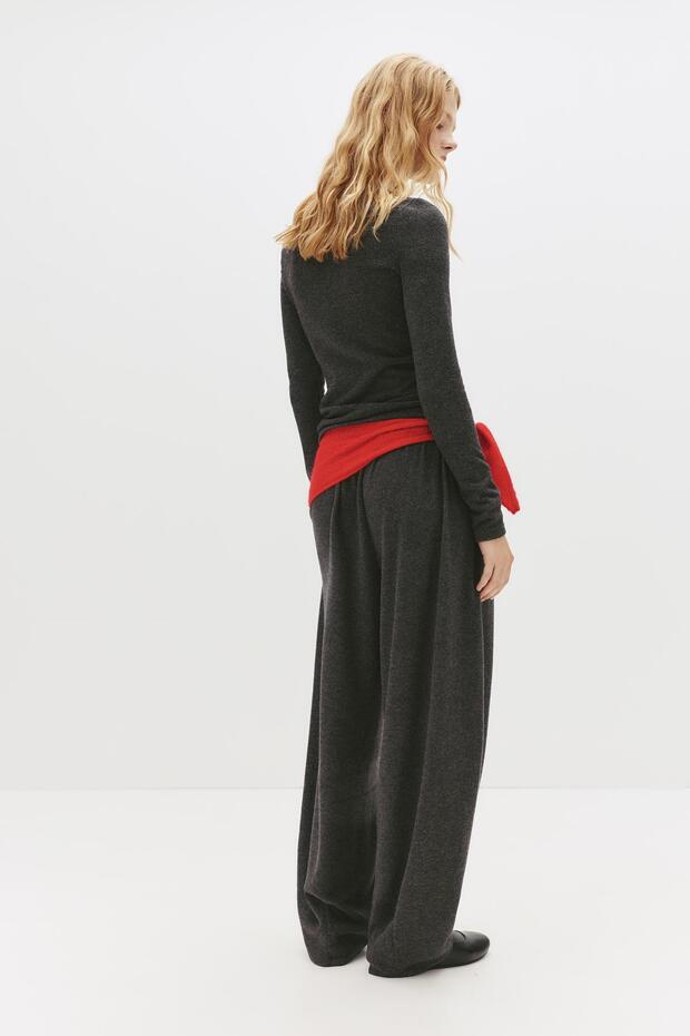 Soft touch düğmeli tişört - 3