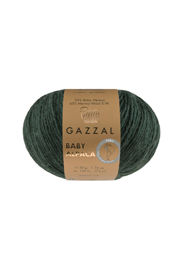 Baby Alpaca %55 Alpaca %45 Superwash Wool 50 Gr 160m Knitting Yarn-46011