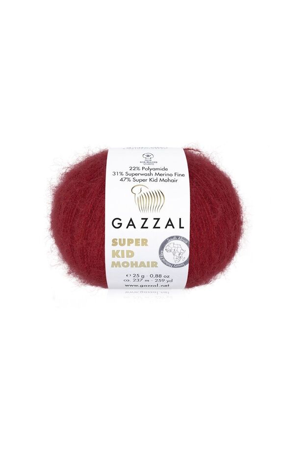 Super Kid Mohair Hand Knitting Yarn 25 Gr 200 Mt %70 Kid Moher %30 Silk Fine Knitting Yarn-64416