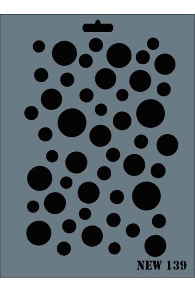 Rich New Series N139 Stencil 35X25 cm