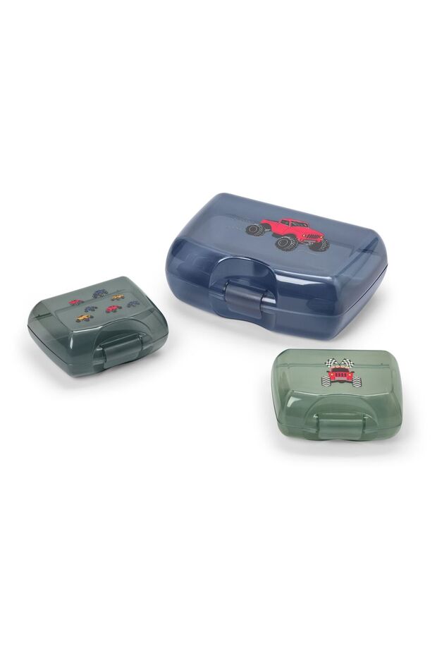 صندوق غداء، للأولاد، 3 قطع - 2