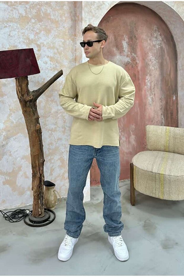 Pis Yaka Basic Oversize Sweatshirt - 6