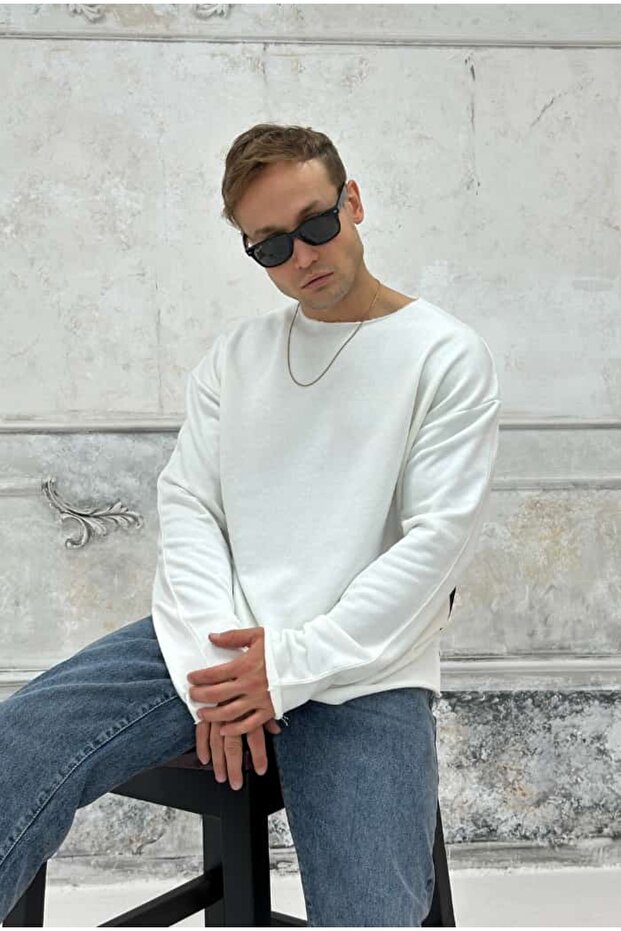 Pis Yaka Basic Oversize Sweatshirt - 5