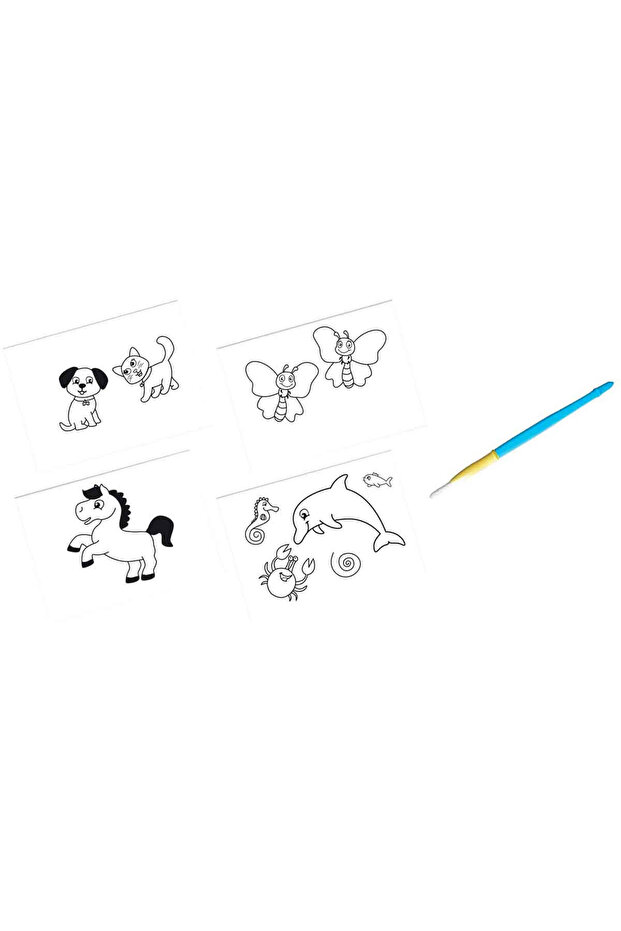 İlk Su İle Boyamam Tasarım Seti - 3