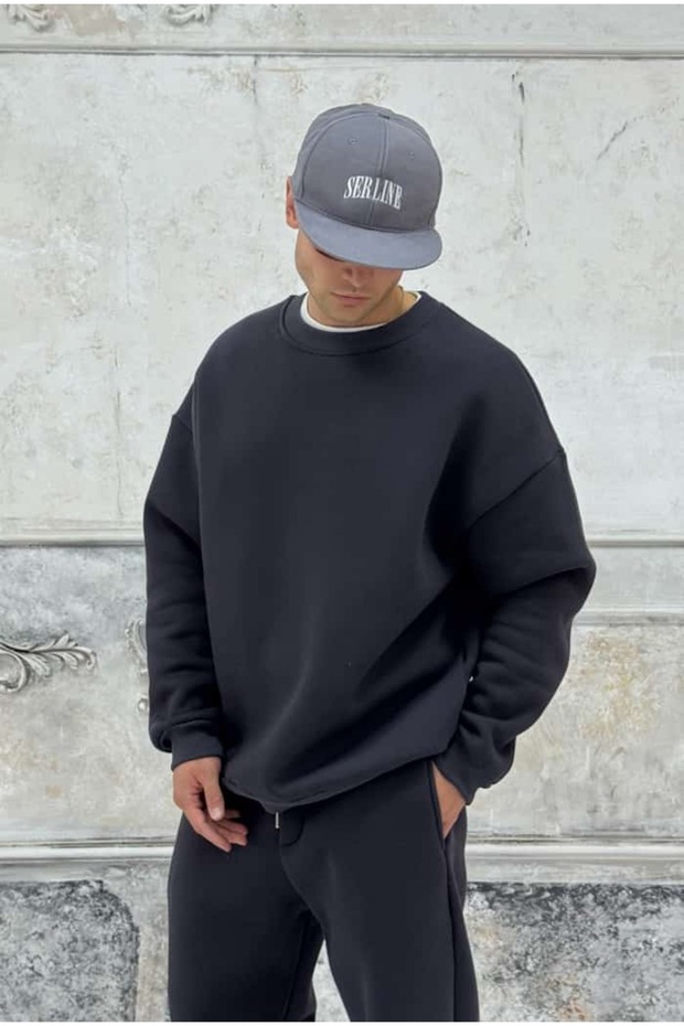Basic Premium Oversize Sweatshirt - 5