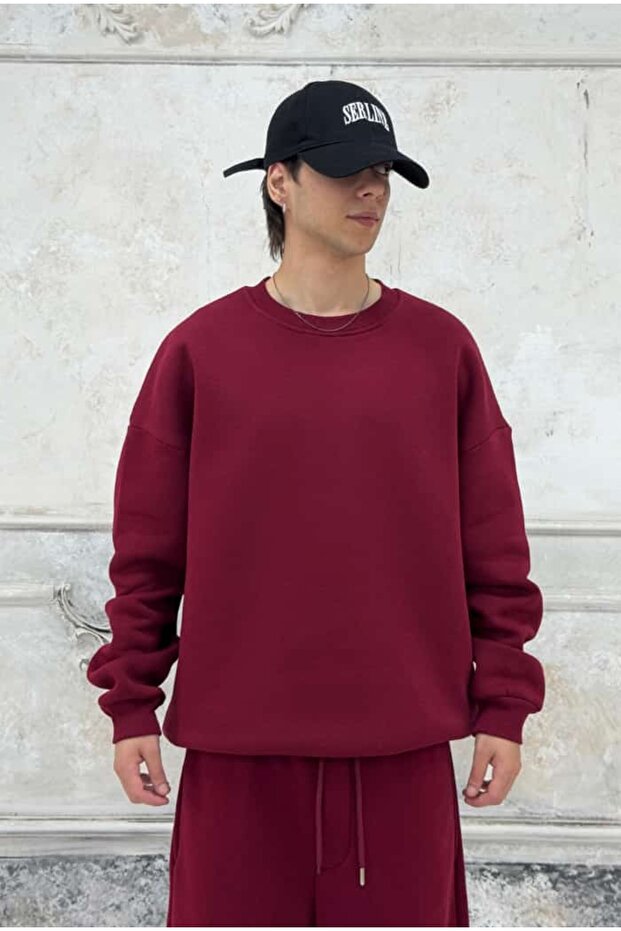 سترة رياضية أساسية فاخرة كبيرة الحجم - 1