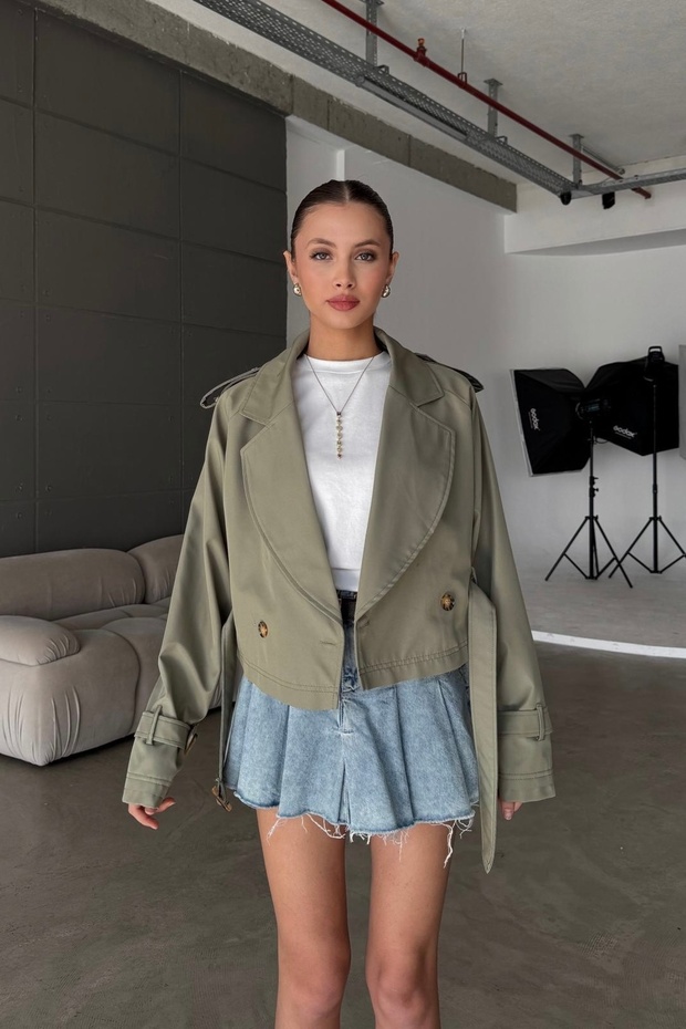 معطف قصير من BSK - 1