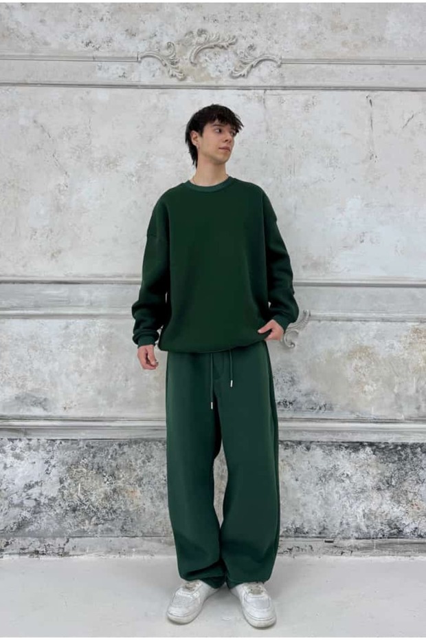 سترة رياضية أساسية فاخرة كبيرة الحجم - 2