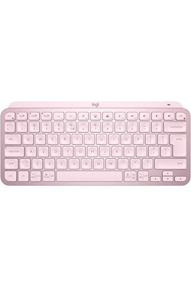 MX Keys Mini Illuminated Keyboard, Wireless, US INTL Layout, Rose - 1