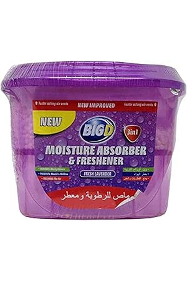 Big D Moisture Absorber And Freshener - Lavender