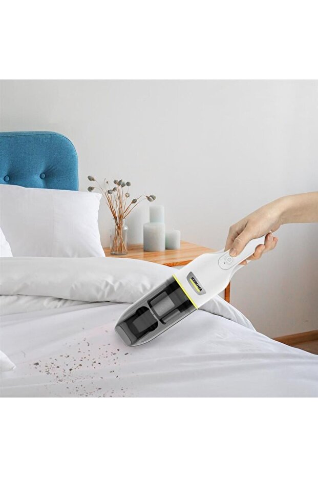Karcher Cordless Vacuum Cleaner – Lightweight, Handheld Cleaner for Home & Car, Battery Powered