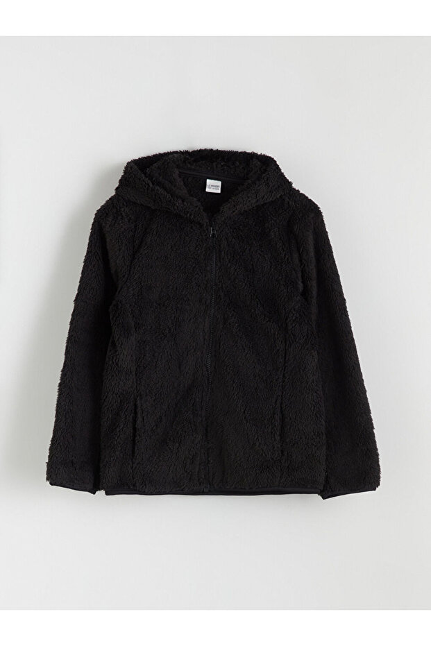 Timeless Store: Timeless Recommendations | Hooded Plush Girls' Zippered Sweatshirt