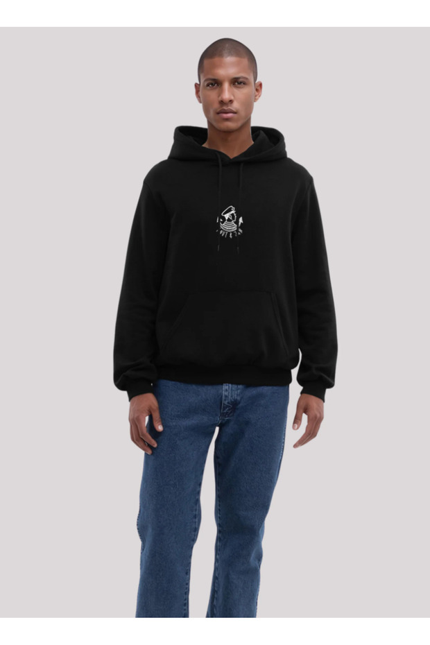 Cool Patterned Hoodie - 2