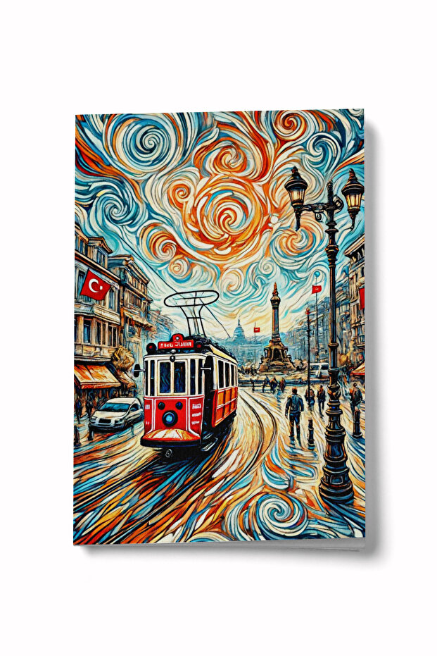 دفتر ملاحظات صغير من نوع Bir Taksim Dream
