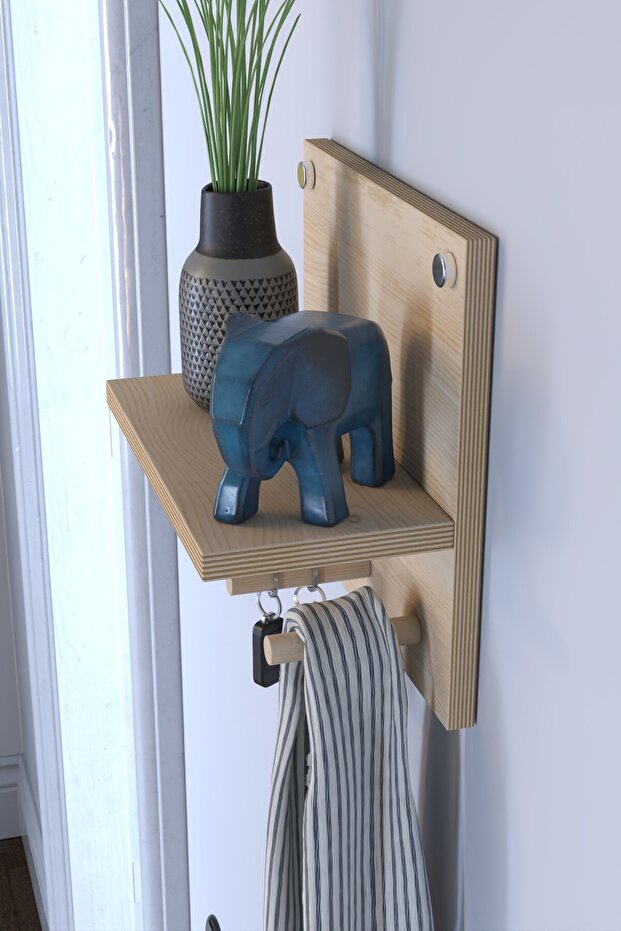 Stylish and Functional Wall Hanger - Shelf Set I Versatile Use - 3