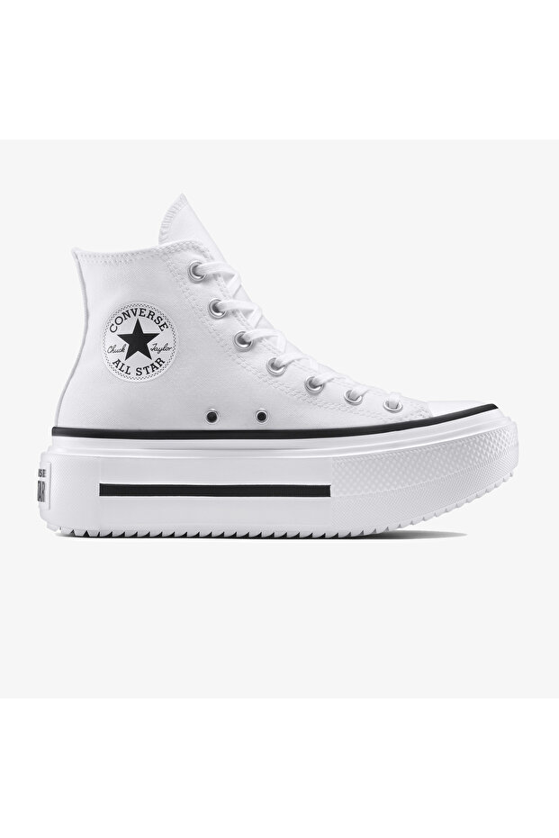 حذاء رياضي نسائي أبيض من Chuck Taylor All Star Lift Double Stack