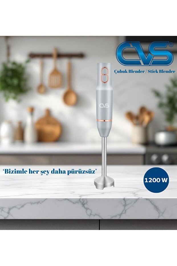 DN 12114 Rose 1200 Watt 4 Bıçak Çubuk Blender - 1