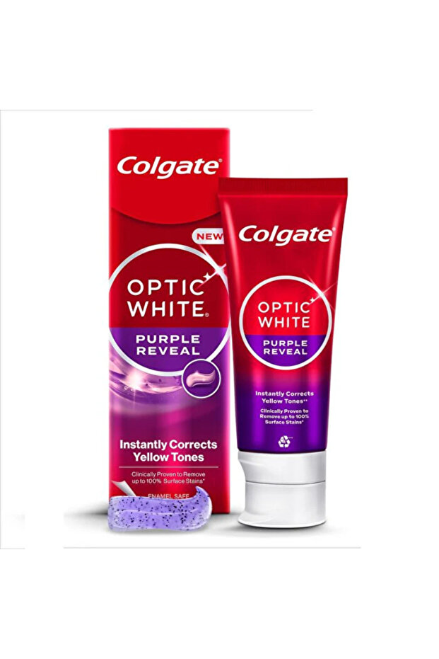 TOOTHPASTE OPTIC WHITE PURPLE REVEAL 75ML (Pack of 48) - 1