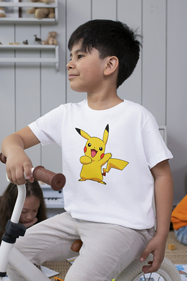 Pokemon Pikachu Tshirt Children's T-Shirt Pikacu