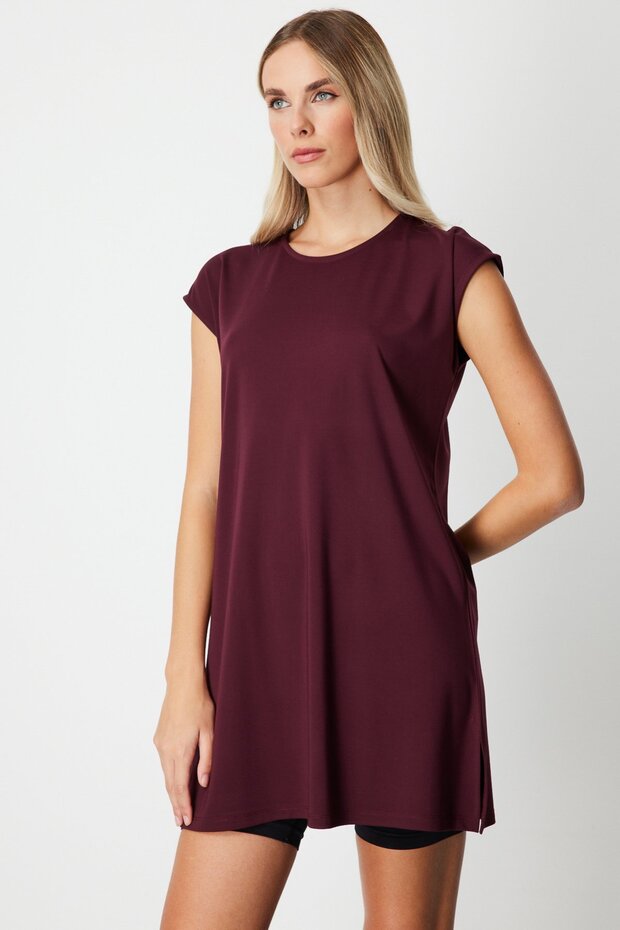 سترة أساسية برقبة دائرية - 3