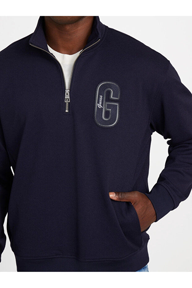 Harris Erkek Lacivert Sweatshirt M5BQ18K0552-G7V2 - 4