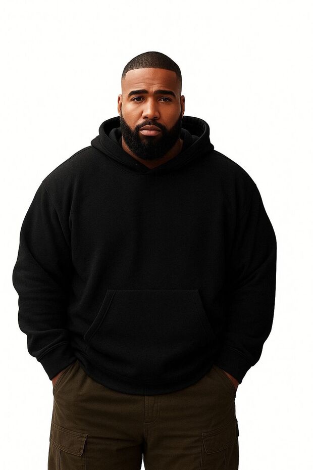 BENROMA 3 İPLİK PENYE BÜYÜK BEDEN UNİSEX SWEATSHIRT