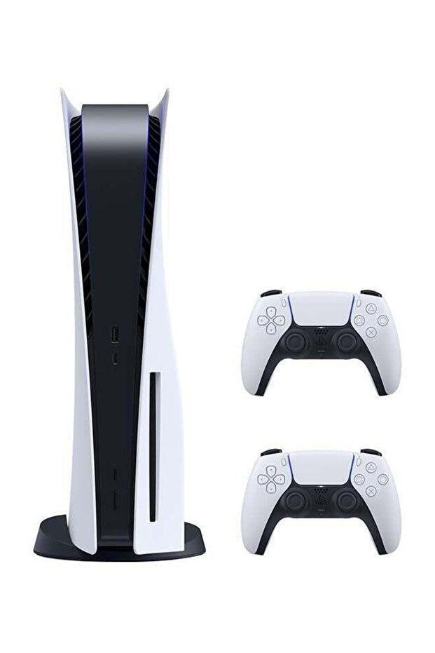 Play Station 5 Console (Disc Version) With Extra Wireless Controller - 1