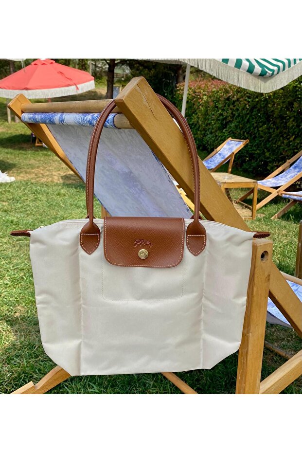 Longchamp Le Pliage Krem Çanta