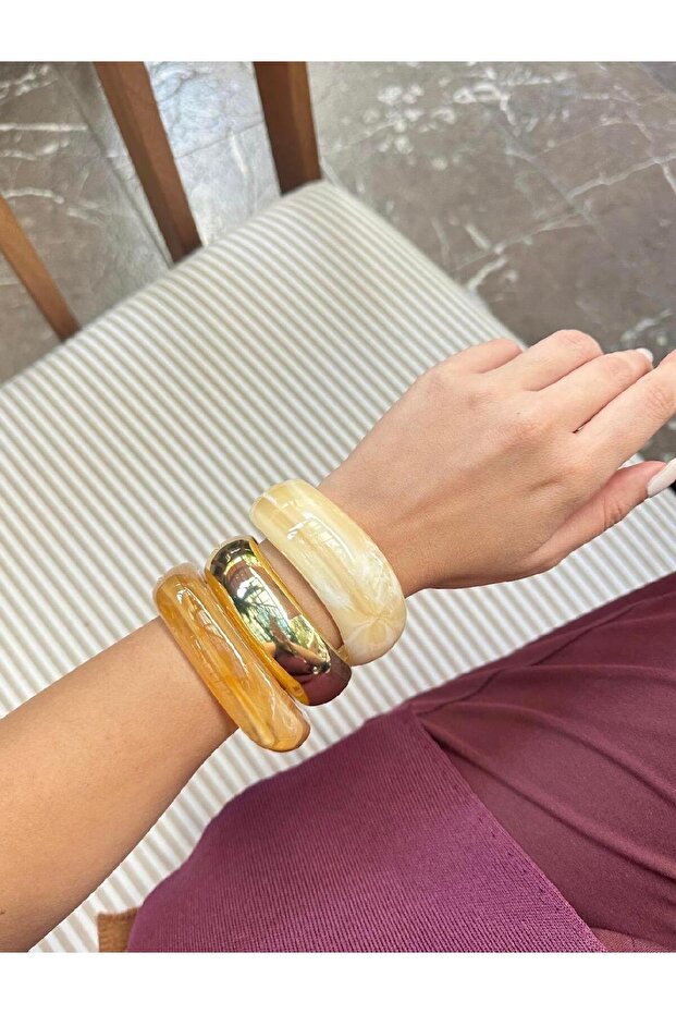 Kemik 3 lü Bileklik Seti - 1